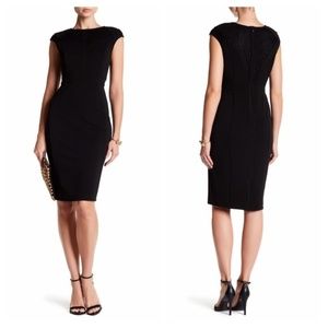 Ottoman Lace Pencil Dress